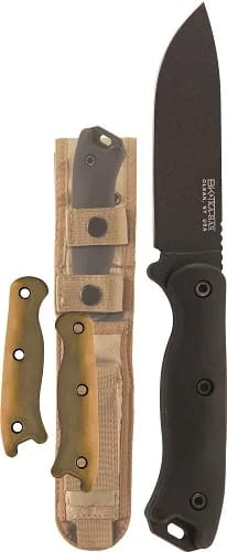 Ka-Bar BK16 Becker Short Drop Point-Polyester Shth, Str — view 1
