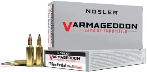 Nosler 17 Remington Fireball 20gr Varmageddon Fbt (20) — view 1