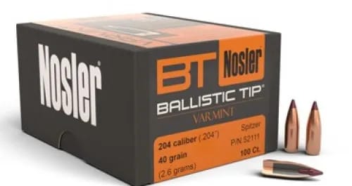 Nosler 20 Cal 40gr Ballistic Tip (100 Ct.) — view 1