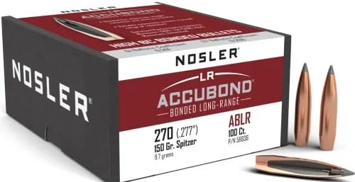 Nosler 270 Cal 150gr SP Ablr (100 Ct) — view 1