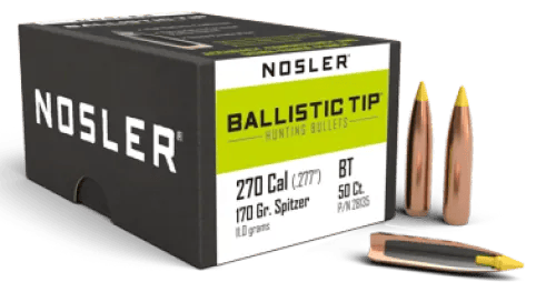 Nosler 270 Cal 170 gr Ballistic Tip ( 50 ) — view 1