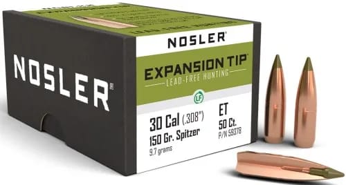 Nosler 30 Cal 150gr E-Tip (50 Ct.) — view 1