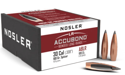 Nosler 30 Cal 168gr SP Ablr (100 Ct) — view 1