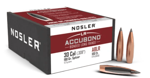 Nosler 30 Cal 190gr SP Ablr (100 Ct) — view 1