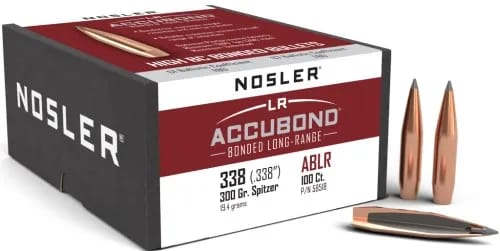 Nosler 338 Cal 300gr SP Ablr (100 Ct) — view 1