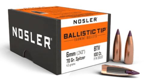 Nosler 6mm 70gr Ballistic Tip (100 Ct.) — view 1