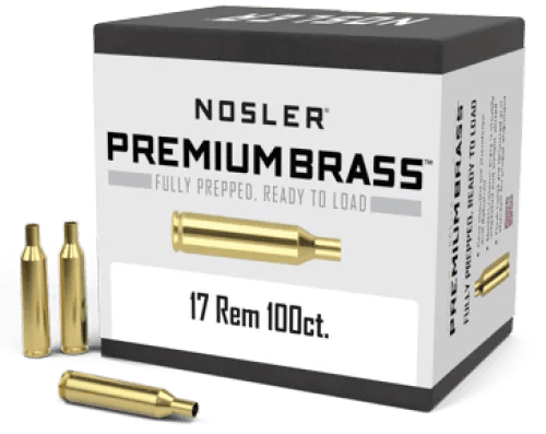 Nosler Prepped Brass 17 Remington (100) — view 1