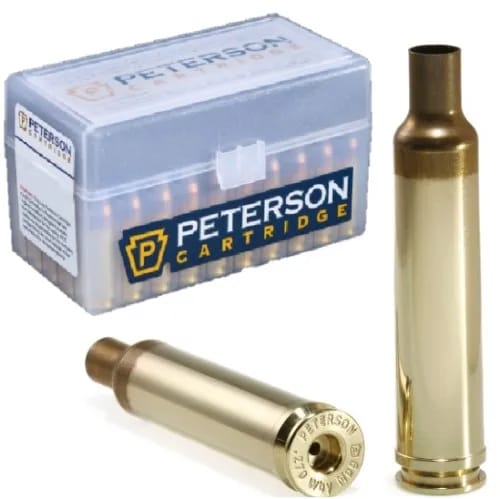 Peterson Brass 270 Wby (50) — view 1