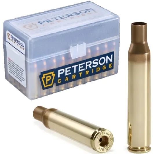 Peterson Brass .270 Winchester (50) — view 1