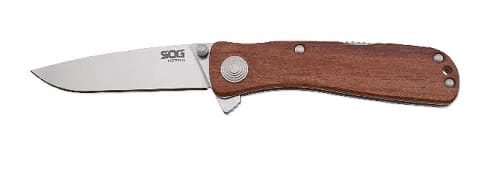 Sog Twitch II - Wood Handle — view 1
