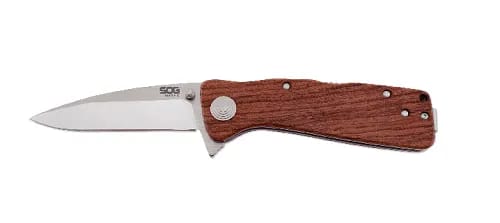 Sog Twitch XL - Wood Handle — view 1